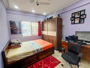 Bedroom in 2 BHK Apartment at PNR Vasudhaa Raja Gruha, Hsr Layout – for Rent