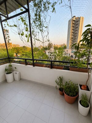 Balcony in 1 BHK Apartment at Ashish Garden, Kothrud – for Rent
