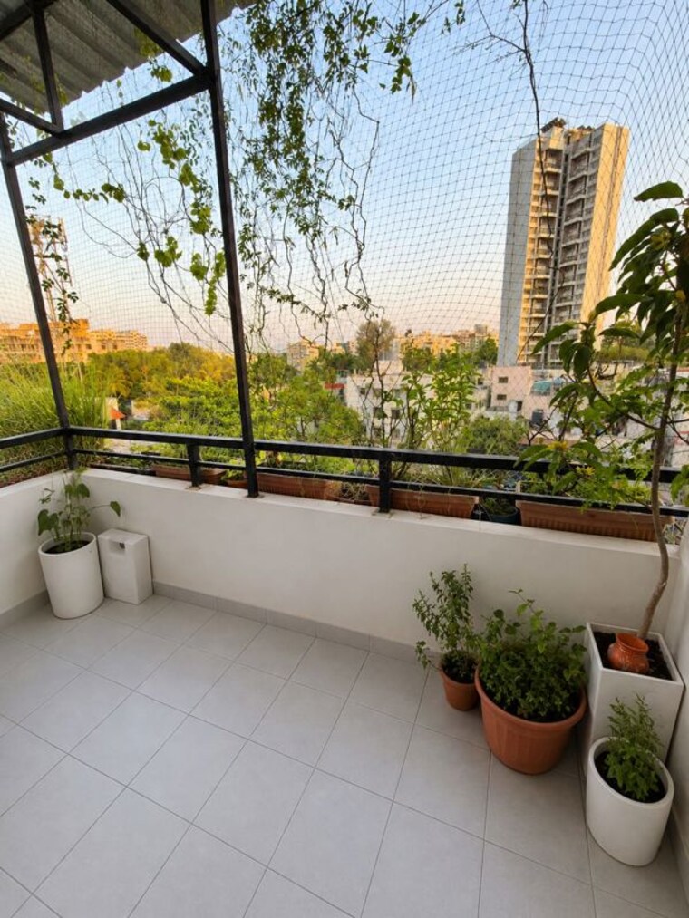 Balcony, ashish-garden 1 Bedroom 800 Sq.Ft. Apartment In Kothrud Pune 10372247