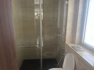 Bathroom in 3 BHK Apartment at Sandesh Nagar – for Sale