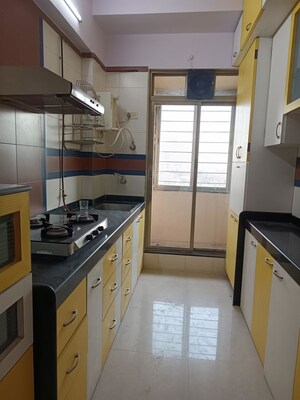 Kitchen in 3 BHK Apartment at Rajesh Raj Splendour Mumbai, Vikhroli West – for Rent
