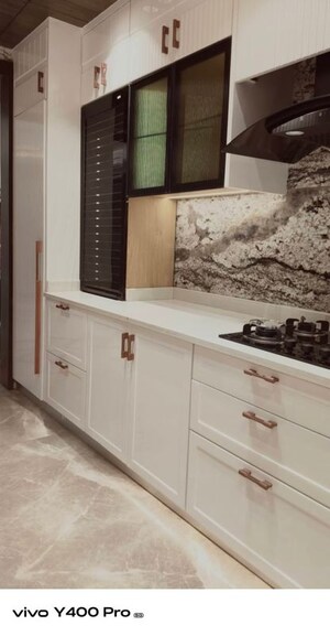 Kitchen in 4 BHK Builder Floor at Chittaranjan Park – for Sale