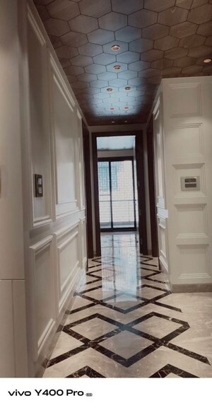 Building Lobby in 4 BHK Builder Floor at Chittaranjan Park – for Sale