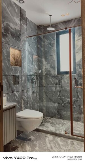 Bathroom in 4 BHK Builder Floor at Chittaranjan Park – for Sale
