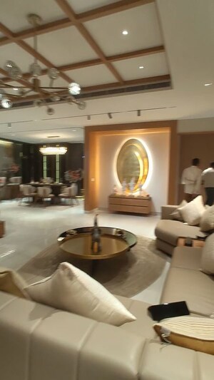 Living Room in 3.5 BHK Apartment at Noble Magnollia, Sector 88 – for Sale