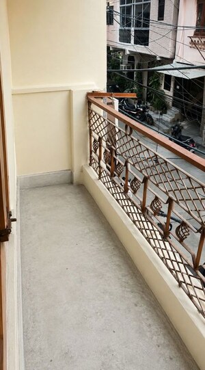 Balcony in 1 BHK Builder Floor at Rohini Sector 16 – for Sale