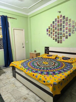 Bedroom in 3 BHK Builder Floor at Raj Nagar Extension – for Rent