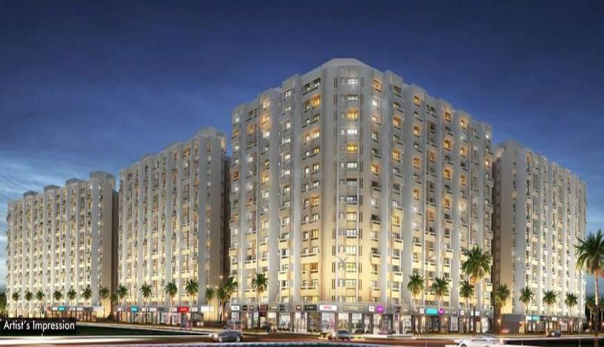 2 BHK 1210 Sq.Ft. Apartment in Evershine Amavi 303 Phase 2