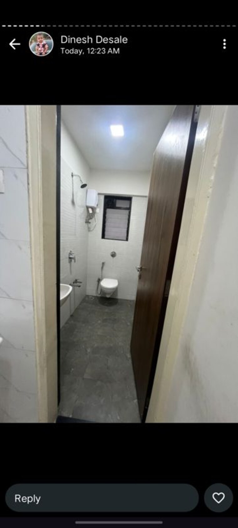 Bathroom, mangalya-chs-naupada 2 Bedroom 1050 Sq.Ft. Apartment In Naupada Thane 10372387
