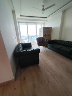 Living Room in 4 BHK Apartment at Mahagun Mirabella, Sector 79 – for Rent