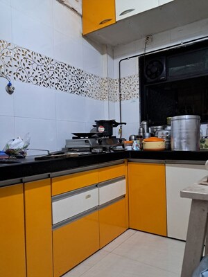 Kitchen in 1 BHK Apartment at Dev Darshan CHS New Panvel, New Panvel – for Rent