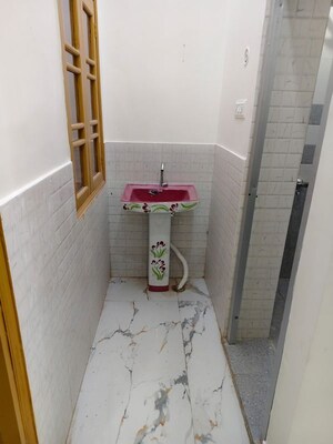 Bathroom in 2 BHK Independent House at Jankipuram Extension – for Rent