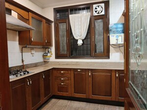 Kitchen in 3 BHK Builder Floor at Safdarjung Enclave – for Rent