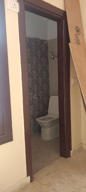 Bathroom in 2 BHK Builder Floor at Maan Sona Apartments, Shahberi – for Rent