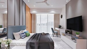 Team Area in 3 BHK Apartment at Ajmera Beverly Hills and Royal Empire, Andheri West – for Rent