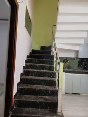 Staircase in 4 BHK Villa at Sindhuja Greens, Sector 10 Greater Noida – for Rent