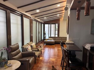 Living Room in 4 BHK Apartment at Malleswaram – for Sale