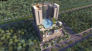 Shop – Exterior View View at KB West Walk, Ecotech 12 Greater Noida - for Sale