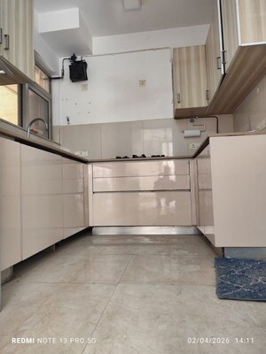 Kitchen in 2 BHK Apartment at Prescon Midtown Bay, Mahim West – for Rent