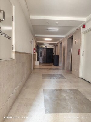 Building Lobby in 2 BHK Apartment at Prescon Midtown Bay, Mahim West – for Rent