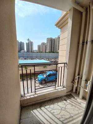 Balcony in 2 BHK Apartment at Signature The Millennia 2, Sector 37d – for Rent
