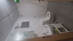 Bathroom in 3 BHK Apartment at Godrej Royale Woods, Devanahalli – for Rent