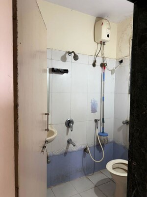 Bathroom in 1 BHK Apartment at Cinderella CHS, Powai – for Rent