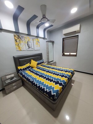 Bedroom in 1 BHK Apartment at Parekh Celeste, Goregaon West – for Rent