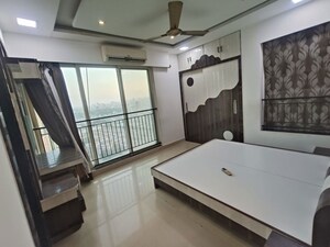 Kitchen in 3 BHK Apartment at Rustomjee Athena, Majiwada – for Rent