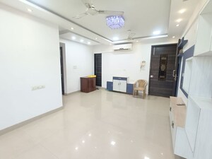 Kitchen in 3 BHK Apartment at Rustomjee Athena, Majiwada – for Rent