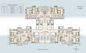 Master Plan in 2 BHK Apartment at Cosmos Horizon, Thane West – for Rent