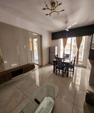 Team Area in 3 BHK Apartment at Rishita Manhattan, Gomti Nagar – for Rent
