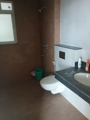 Bathroom in 3 BHK Apartment at BBD Green City Sun Breeze Apartments, Gomti Nagar – for Rent