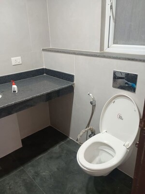 Bathroom in 3 BHK Apartment at BBD Green City Sun Breeze Apartments, Gomti Nagar – for Rent
