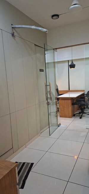 Bathroom in  Office Space at Sun Westbank, Navrangpura – for Rent