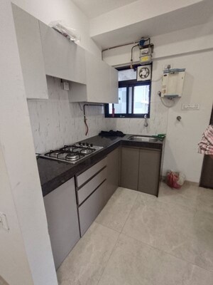 Kitchen in 2 BHK Apartment at Platinum Tower 1, Andheri West – for Rent