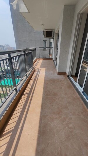 Balcony in 3 BHK Apartment at Godrej Meridien, Sector 106 – for Rent