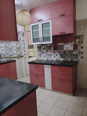 Kitchen in 4 BHK Apartment at 3C Lotus Panache, Sector 110 – for Rent