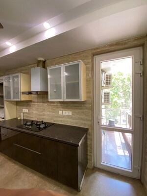 Kitchen in 4 BHK Independent House at Sushant Lok I – for Rent