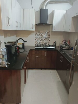 Kitchen in 2 BHK Apartment at MS Enclave Zirakpur, Dhakoli – for Rent