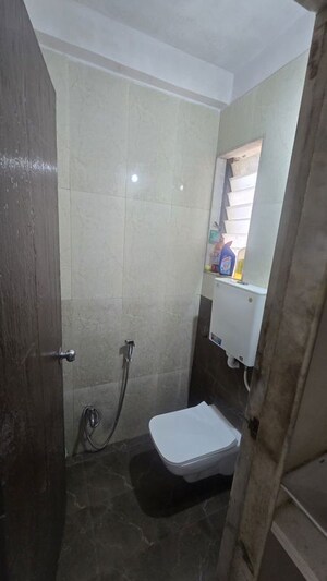 Bathroom in 1 BHK Apartment at Akshay Keshav Residency, Kharghar – for Sale