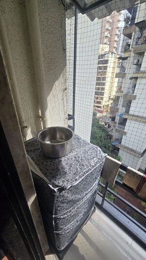 Bathroom in 1 BHK Apartment at Akshay Keshav Residency, Kharghar – for Sale