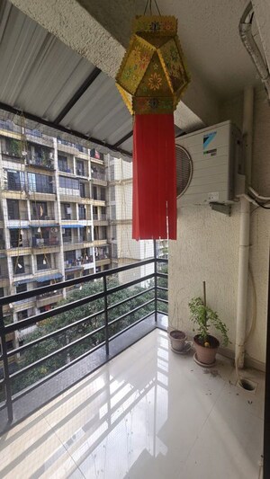 Balcony in 1 BHK Apartment at Akshay Keshav Residency, Kharghar – for Sale