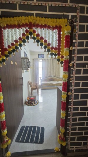 Bathroom in 1 BHK Apartment at Akshay Keshav Residency, Kharghar – for Sale