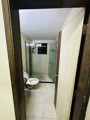 Bathroom in 2 BHK Apartment at GHP Aston, Kharghar – for Rent