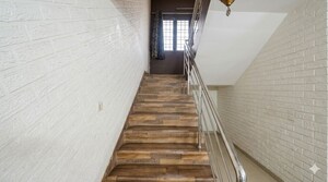 Staircase in 3 BHK Villa at Hi-Rise Meadows, Bachupally – for Sale