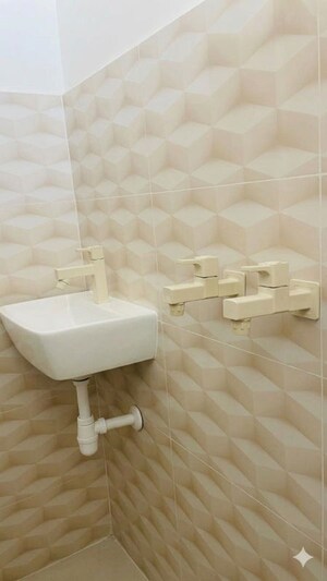 Bathroom in 1 RK Builder Floor at Friends Colony – for Rent