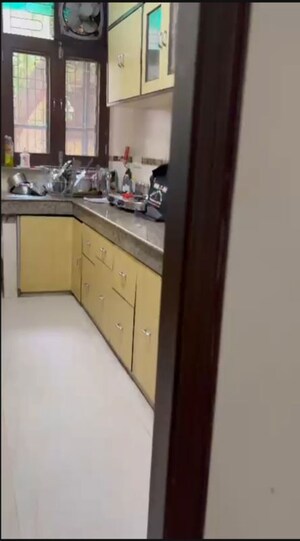 Kitchen in 2 BHK Builder Floor at East Of Kailash – for Rent
