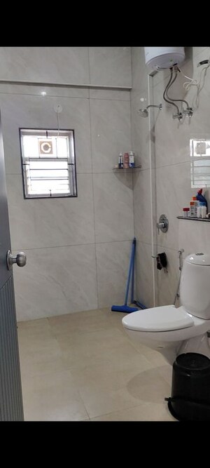 Bathroom in 3 BHK Apartment at Adithya Nilaya, Kadubeesanahalli – for Rent
