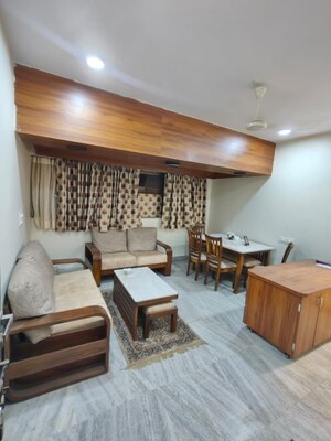 Living Room in 1.5 BHK Apartment at Emerald Apartment Santacruz, Santacruz East – for Rent